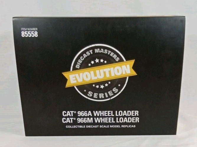 DIECAST MASTERS 85558 1:50 CATERPILLAR 966A WHEEL LOADER & 966M WHEEL LOADER MB