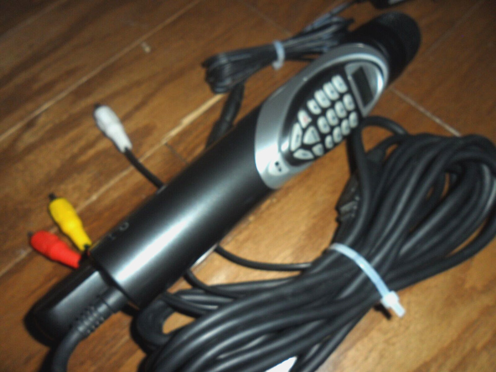LeadSinger Karaoke Microphone LS3700W w/ Power Adapter & Cables