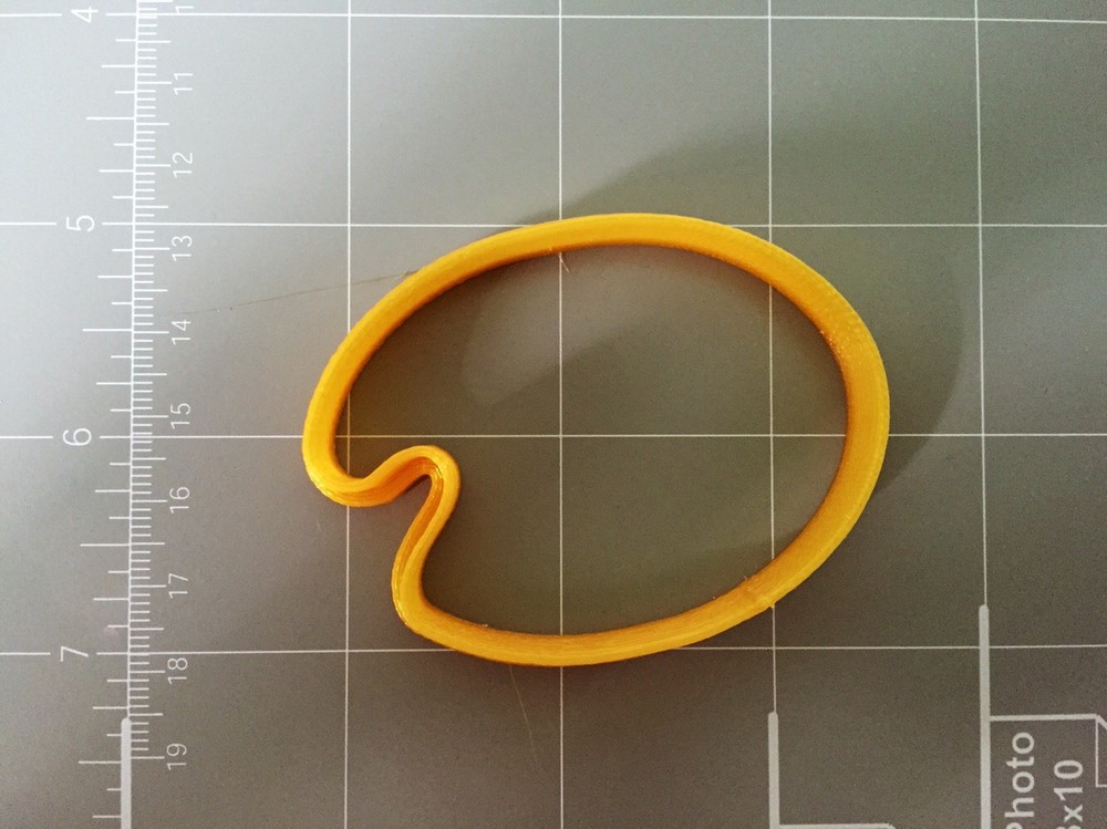 Painting Pallet Cookie Cutter