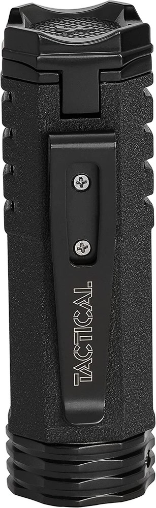 Xikar Tactical 1 Single Jet Flame Lighter, Cigar Rest On Top, Black