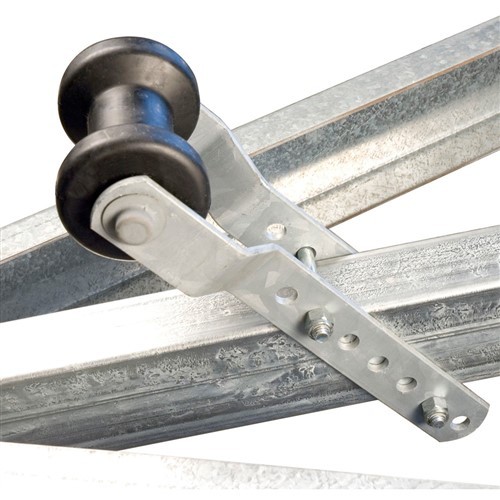 C.E. Smith 5" Adjustable Keel Roller Assembly F/3" Tongue - Black 32003G