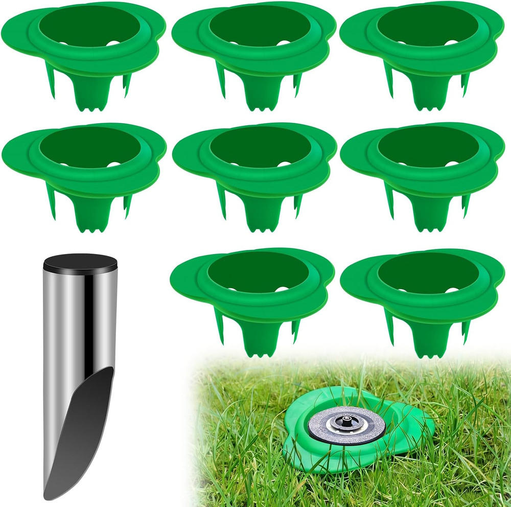 Lawn Sprinkler Head Protector 8PCS for Outdoor Irrigation System