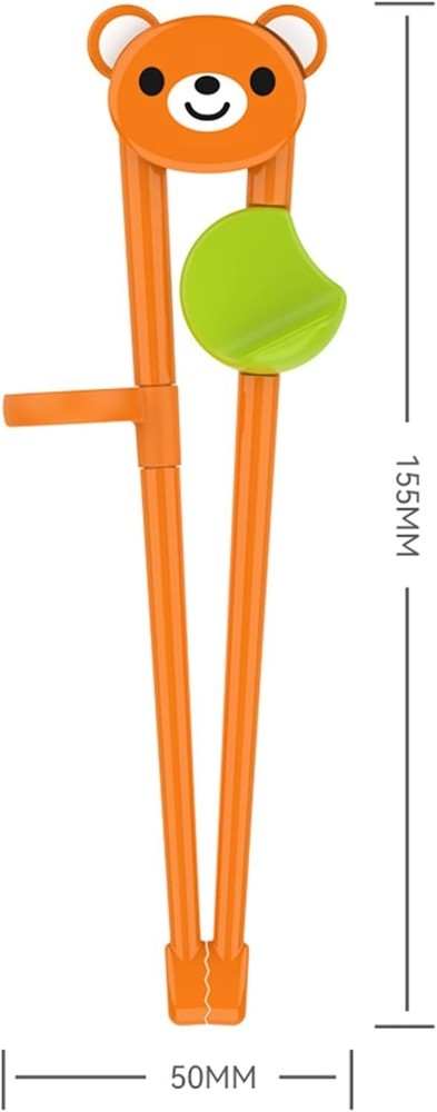 Black Training Chop-sticks, Training Chop-sticks Comfortable Grip Chewable Ca...