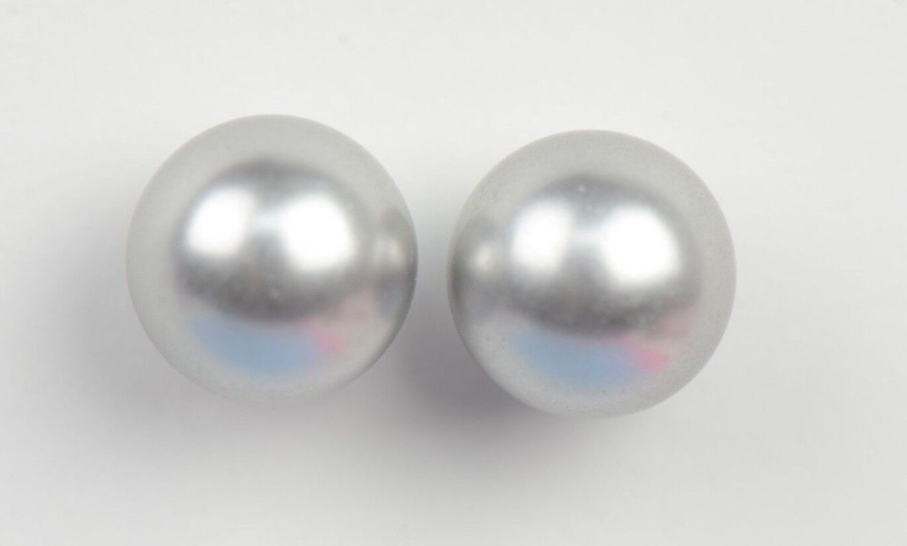 925 Sterling Silver Classic Pearls Stud Earrings