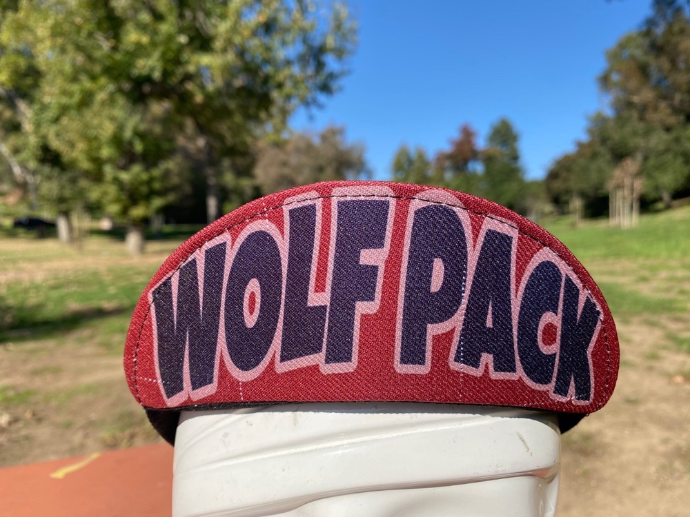 cycling cap WOLF PACK handmade in USA
