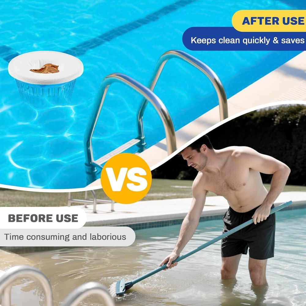 Pool Skimmer Socks Filter Cleaning Debris