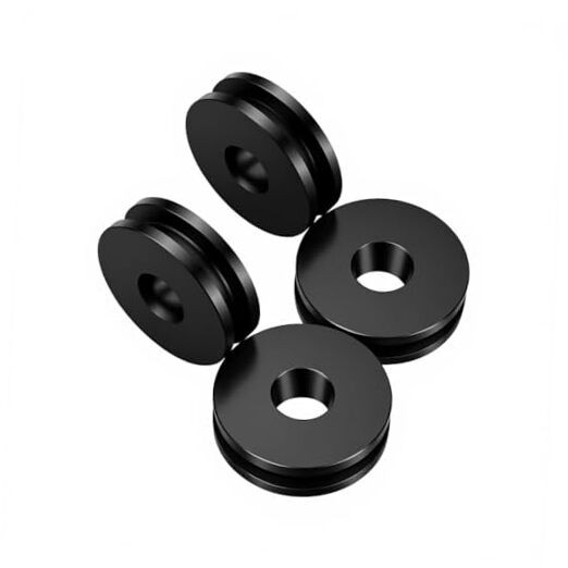 4Pcs Detachable Windshield Bushing Grommets Compatible with Harley Road King