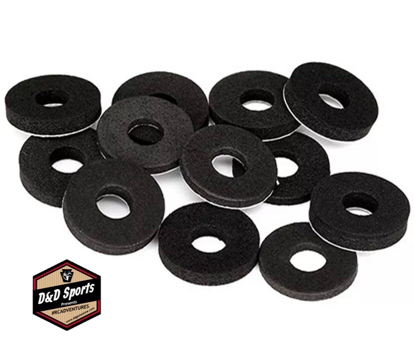 Traxxas 6716 - Foam Body Washers, 2mm, 3mm, 4mm