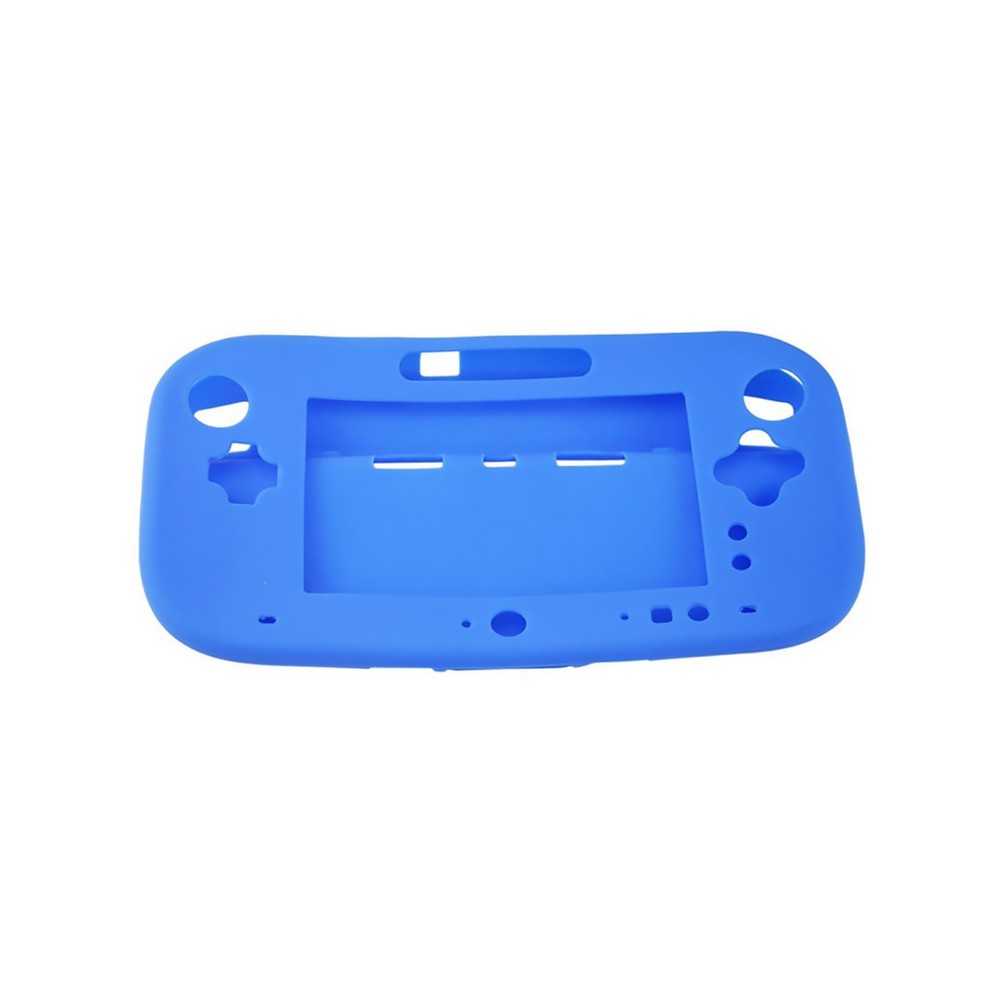 Blue Silicone Cover Protective Case For Wii U Gamepad Wireless Controller ff