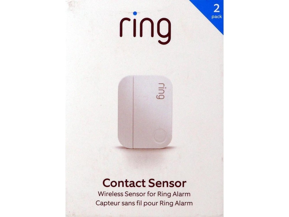Ring 2-Pack Alarm Window and Door Contact Sensor, White (2nd Generation)