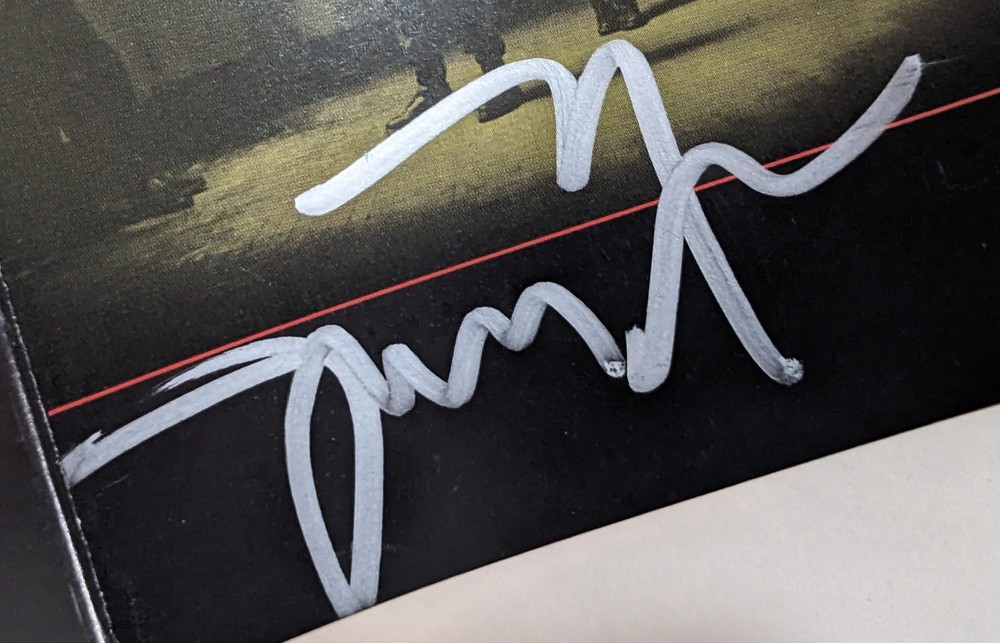 LIVE signed THROWING COPPER compact disc CD KOWALCZYK Jerry Harrison +3 COA