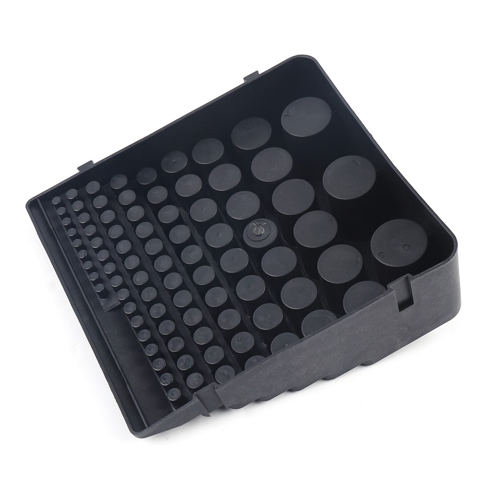 84 Hole Tool Storage Box Milling Cutter CNC Accessories Placement Rack Organizer