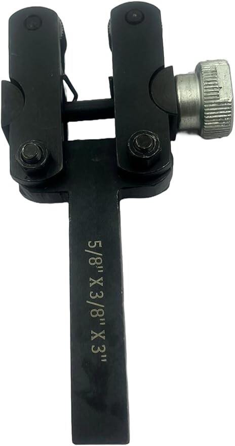 Spring Loaded Action Clamp Type Knurling Tool 3-25 mm Capacity