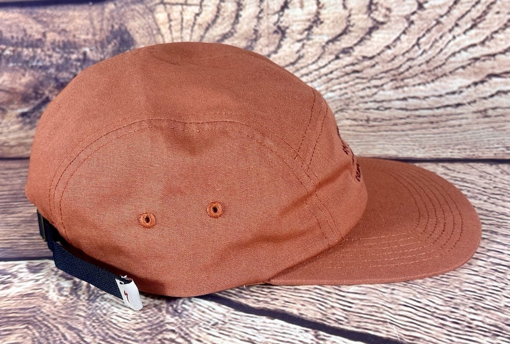 Specialized SBC Graphic 5 Panel Terra Cotta Camper Hat New With Tags.