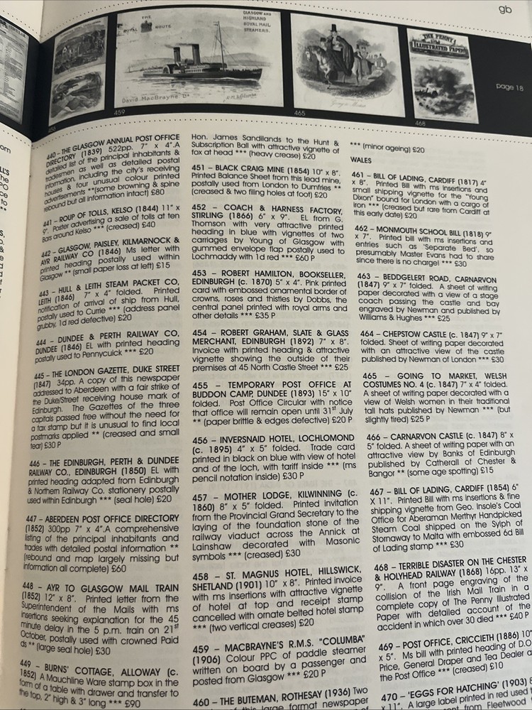 2005 Historystore Ltd Auction #2 Program