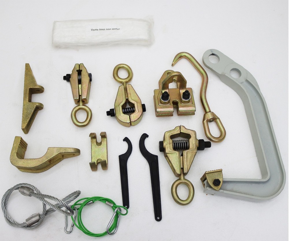 Auto Body Frame Puller Straightener Car Frame Machine 7716lbs Loading Capacity