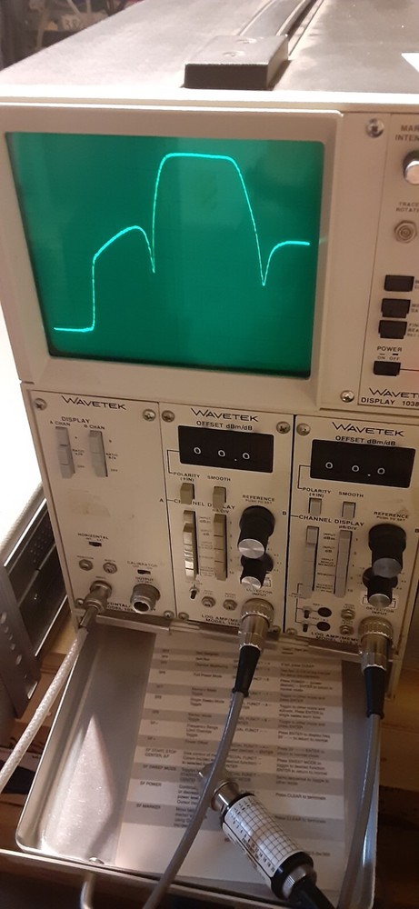 Scalar Network Analyzer COMPLETE with Detectors 1 MHz - 18 GHz TESTED Wavetek