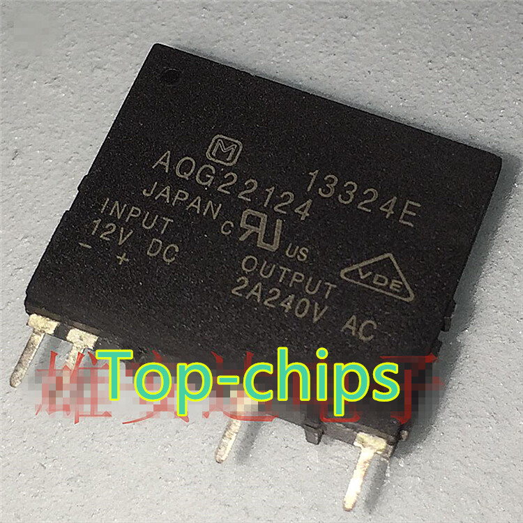 10PCS SOLID STATE RELAY, 2A, 24VDC NWK PN: AQG22124