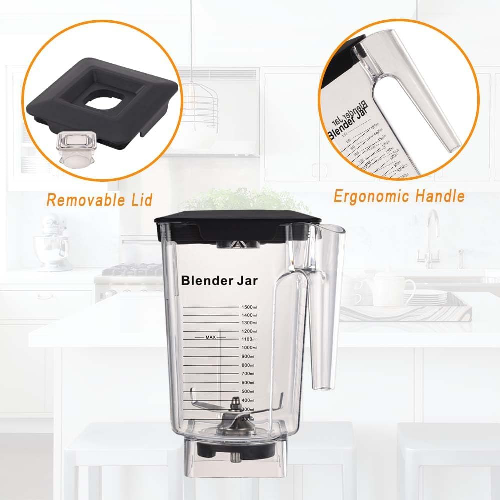 Blendtec Wildside Plus 90 Oz Jar Replacement Compatible Blender Container