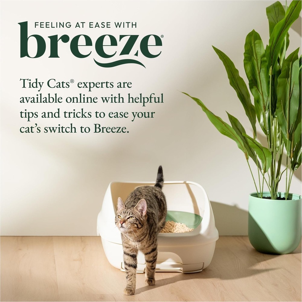 Purina Breeze Litter Box System Starter Kit - Odor Control & Easy Maintenance