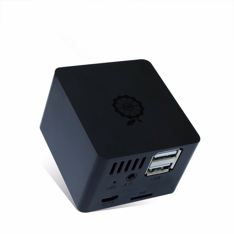 ABS Plastics Shell Cooling Case for Orange Pi Zero and Expansion Board Black