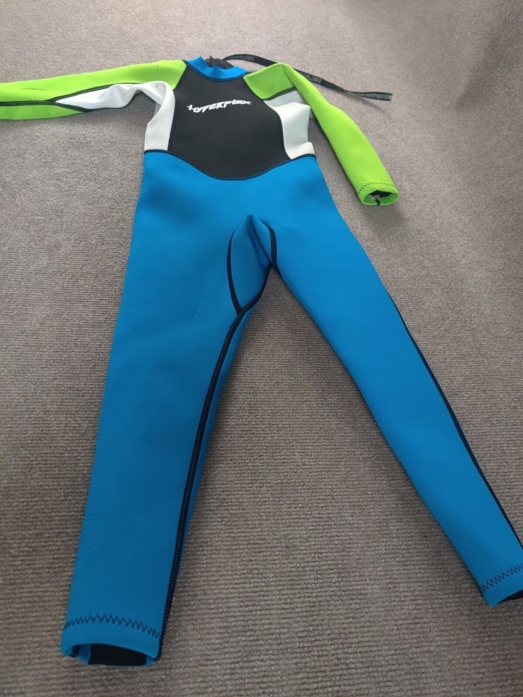 Hyperflex Junior Access Full Body 3/2mm Wetsuit Boys Missing Size Tag Chest 24