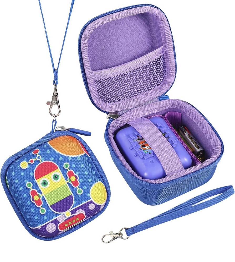 Hard Carrying Case Compatible with Bitzee Interactive (Case Only) Blue
