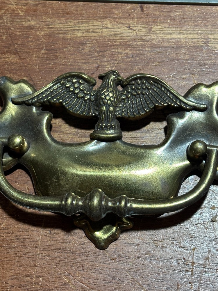 Vintage Brass Eagle Drawer Pull BPC 2008