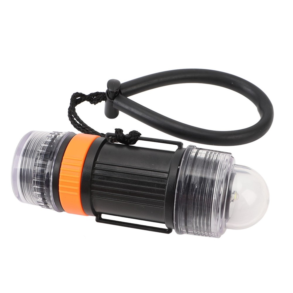Waterproof Dive Strobe Flashlight High Brightness LED For Underwater Advent DGPM