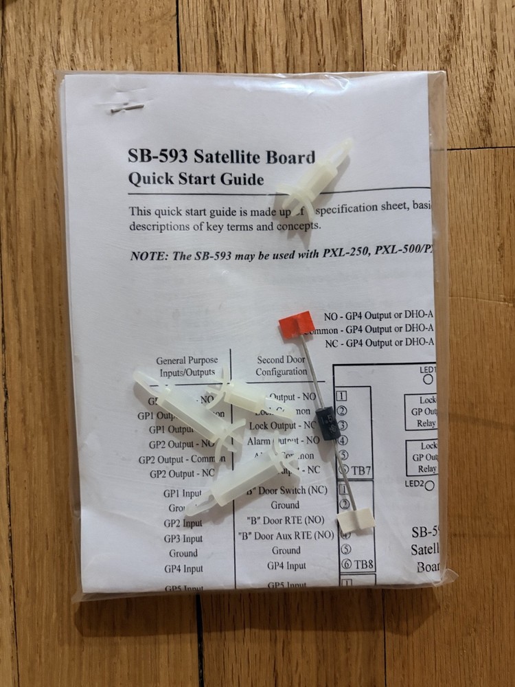 KERI SYSTEMS SB-593 Satellite Expansion Board