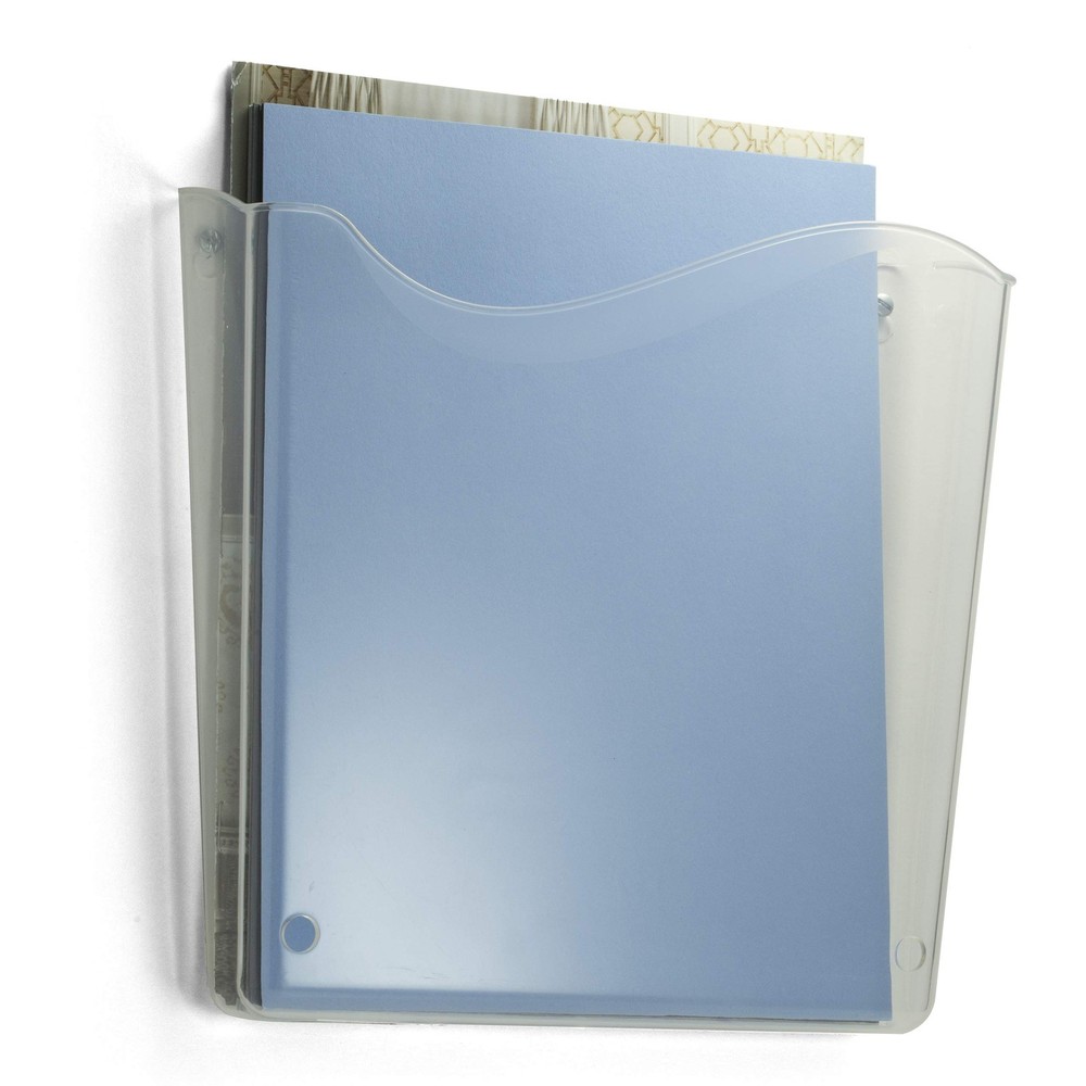 Officemate Unbreakable Wall File, Vertical, Clear (21674)