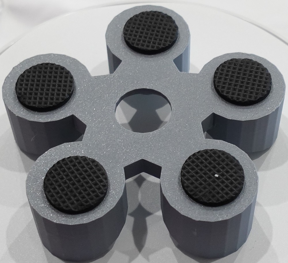 Bowling Ball Spinner Cup - Gray