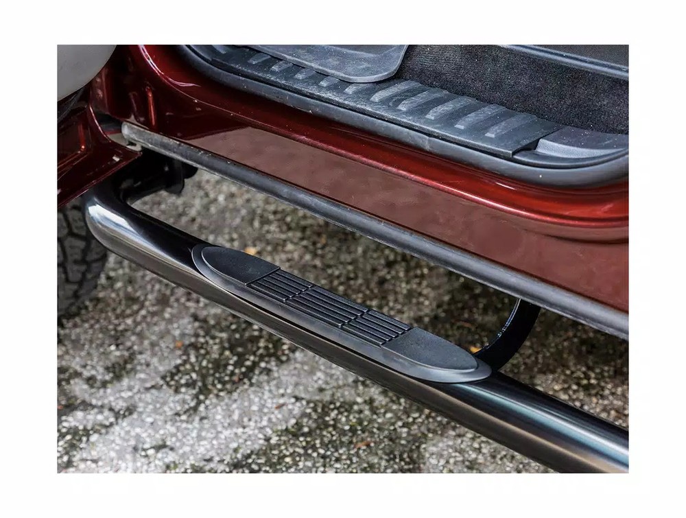 Ionic 3" Black Nerf Bars Fit 2010-2025 RAM 2500/3500 Mega Cab