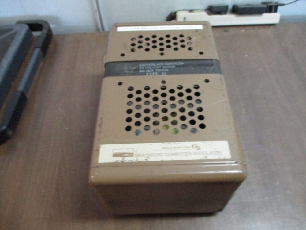 Sola Mini/Micro Computer Regulator Type 43 Used