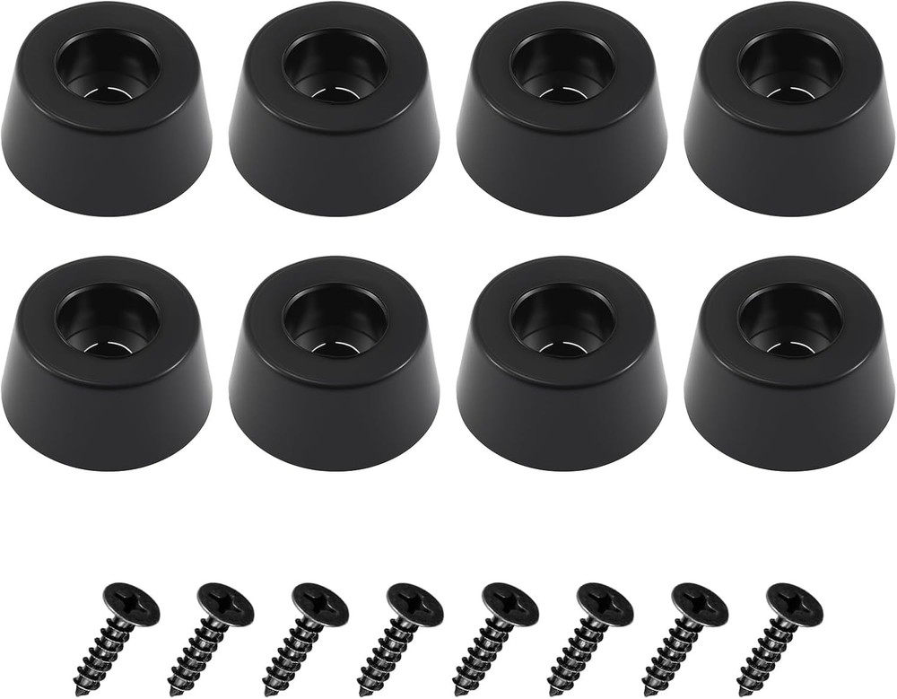 Speaker Isolation Feet 8pc Rubber w/ Screws