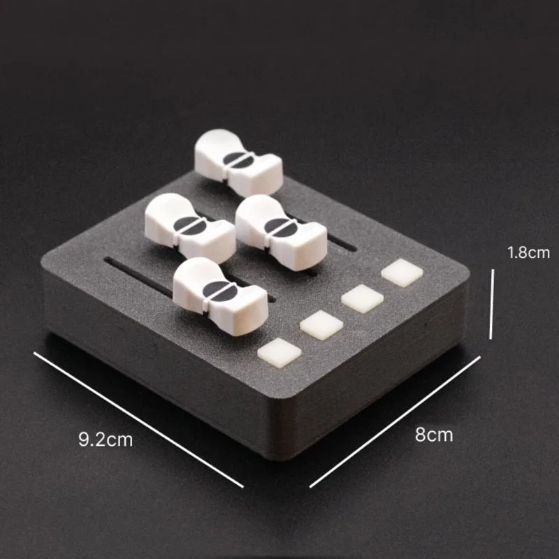 MIDI Controller – 4 Faders + 4 Buttons for Digital Audio & Streaming Control