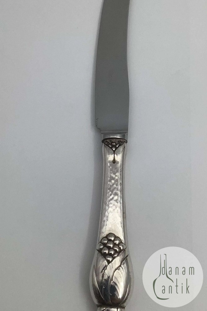 Evald Nielsen No 6 Silver Dinner knife