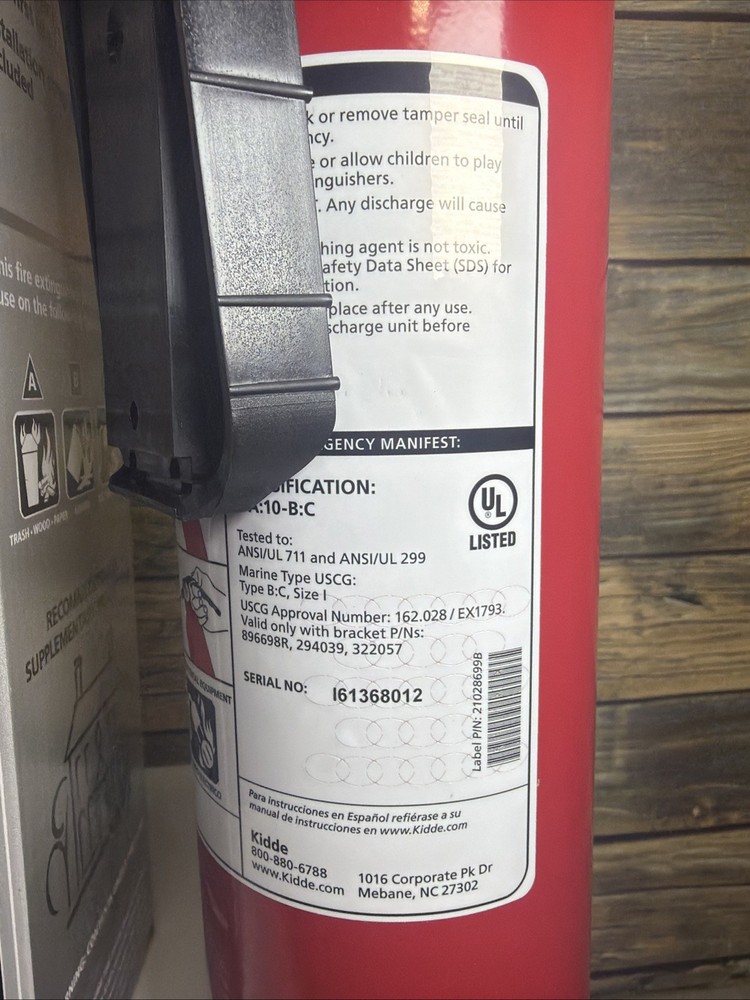 Kidde 1-A-:10-B:C Fire Extinguisher ( 2 Pack )