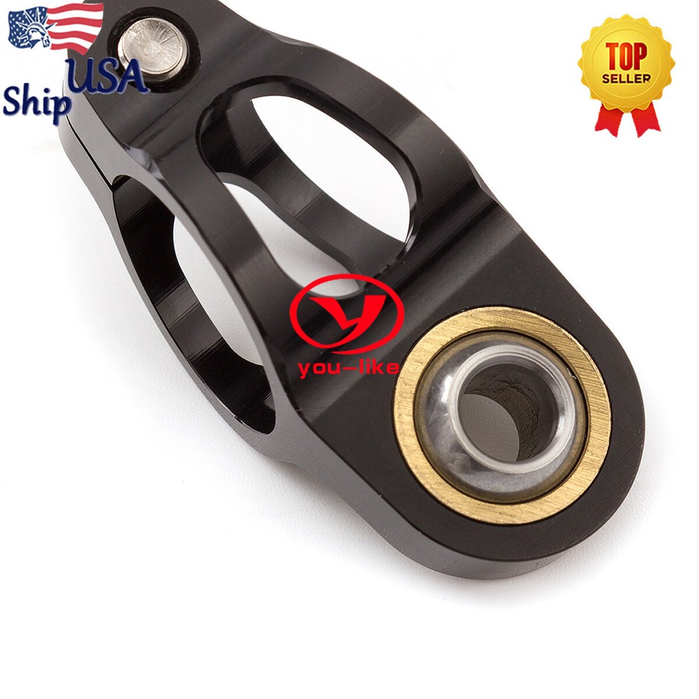 CNC Universal Steering Stabilizer Damper Linear Control Safety Black Aluminum