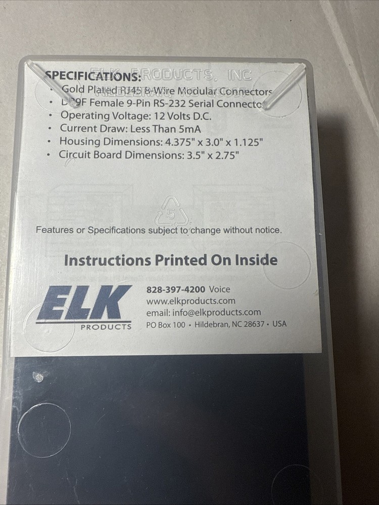 ELK M1EZ8MSI M1EZ8 Main Serial Interface NEW