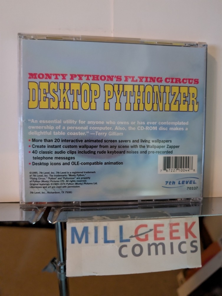 Monty Python's Flying Circus Desktop Pythonizer, PC CD-ROM - JD