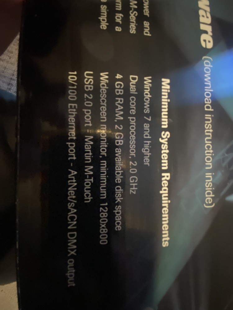 Martin M Touch Lighting Controller