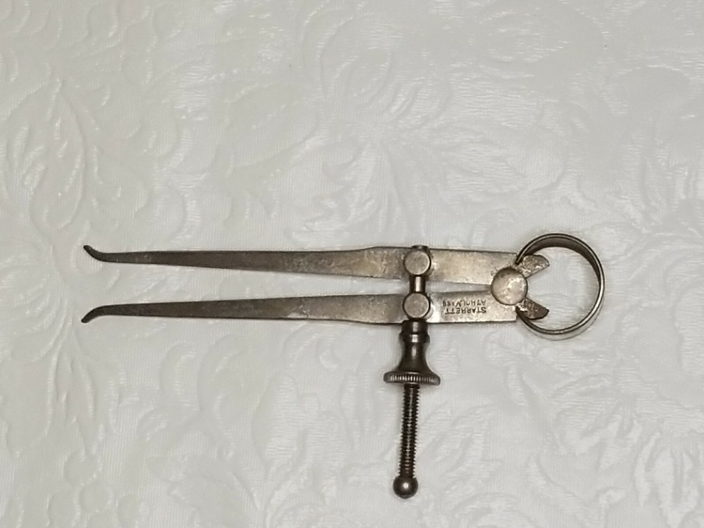 Vintage Starrett 3" inside calipers
