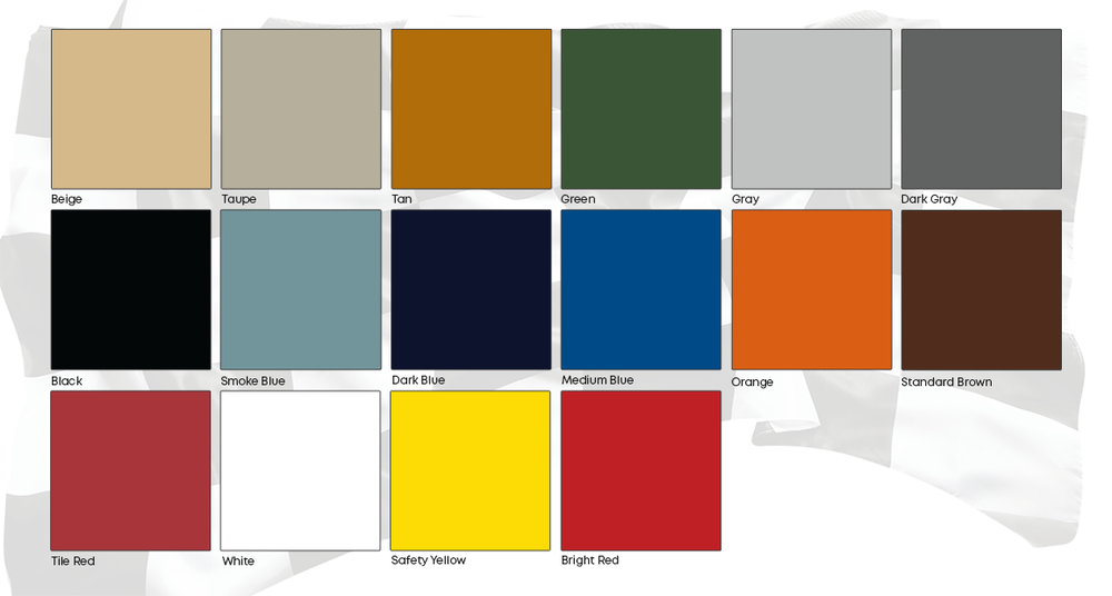 Metallic Half Epoxy Floor Coating Kit 150 sq. ft. TILE RED Base Coat