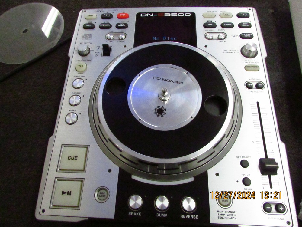 DENON DN-S3500 Professional Compact Disc DJ Turntable Player CD CDJ MP3