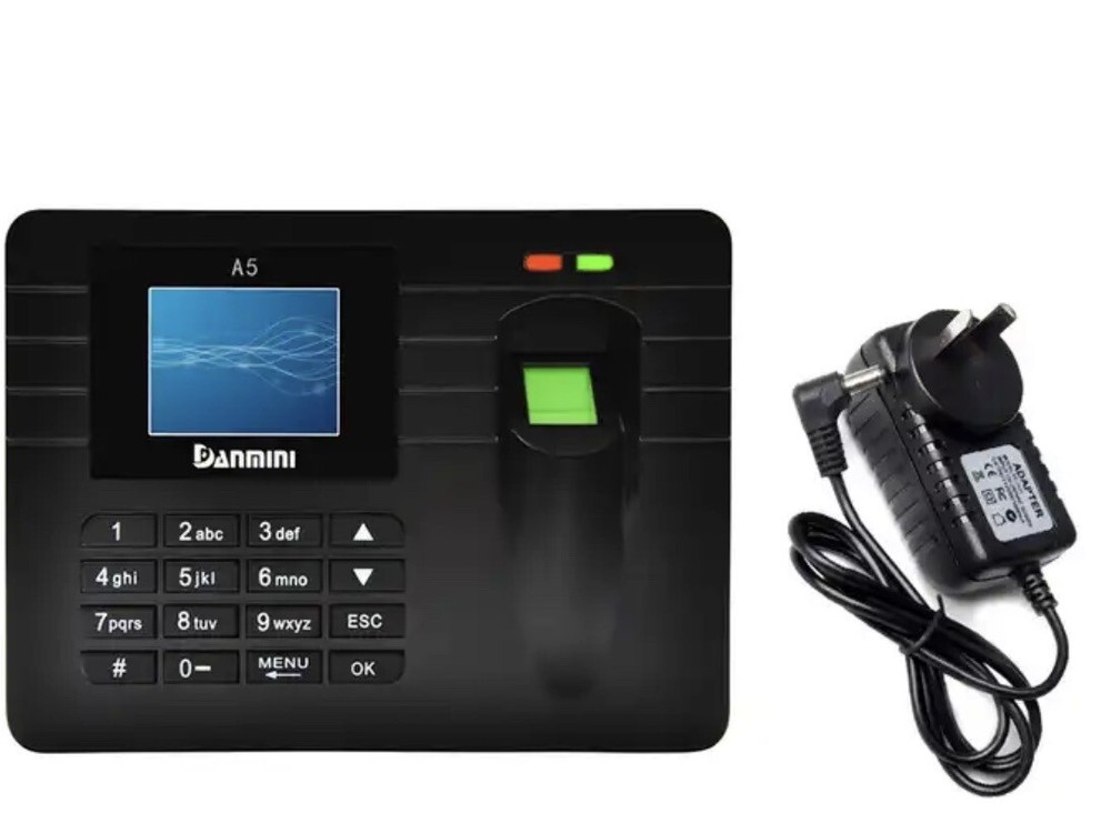 DANMINI A5 2.4 LCD Display Smart Attendance Machine With Fingerprint Biometric