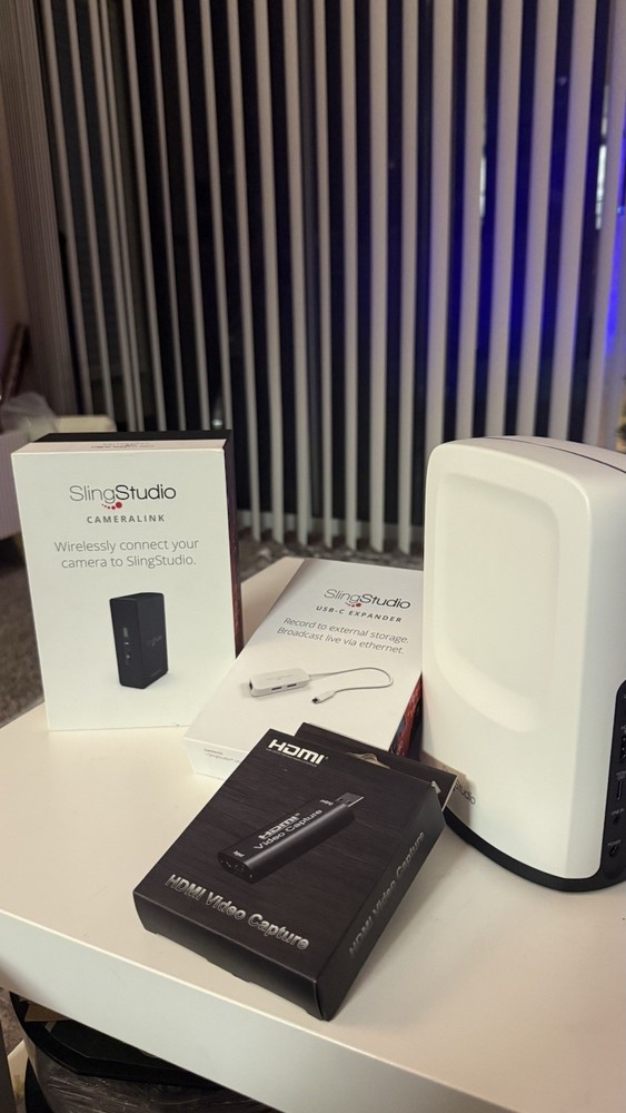 SlingStudio Streaming Device with CameraLink, HDMI & USB-C Capture Console