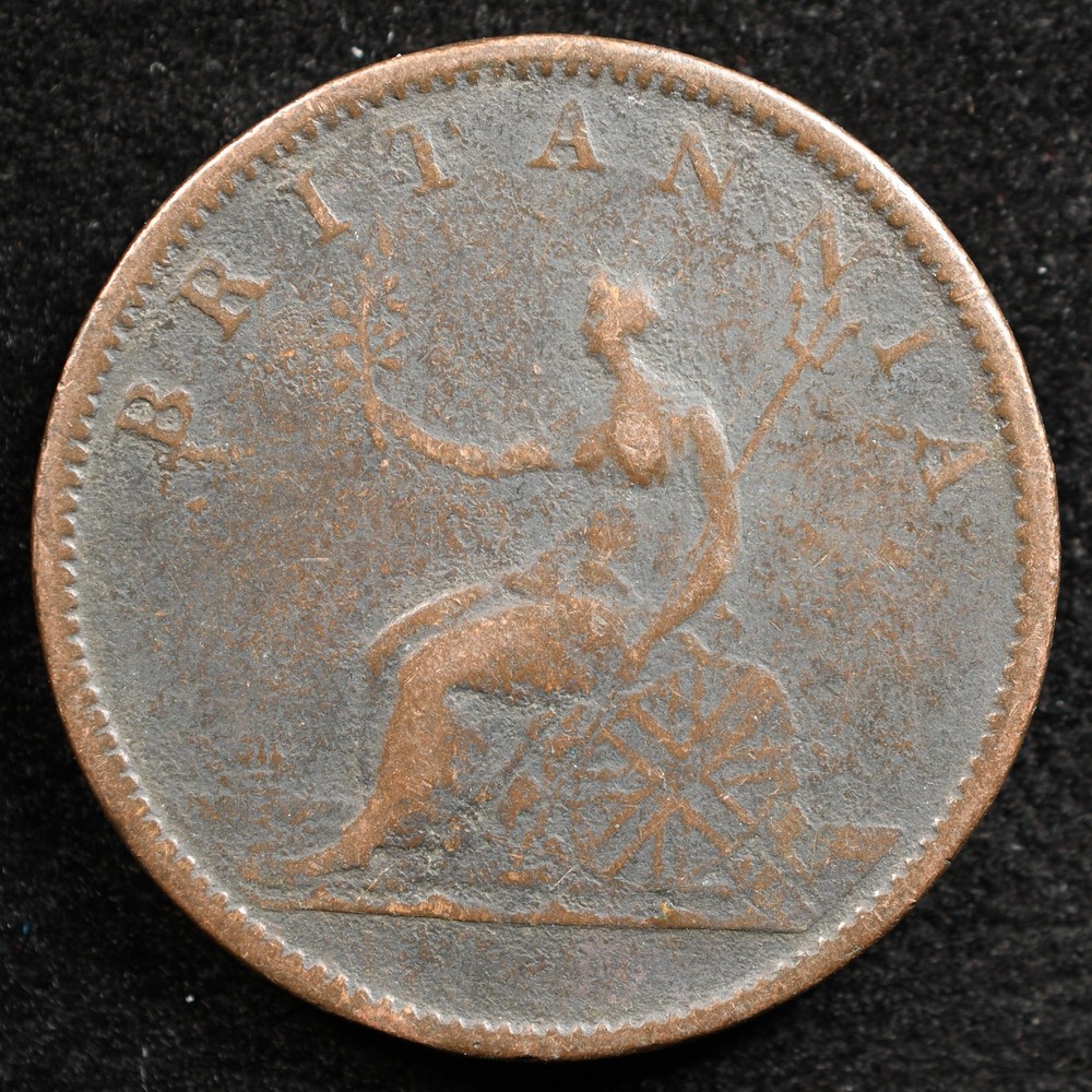 Great Britain 1/2 Penny 1807, Coin, Inv#E495