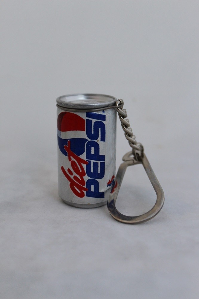 Diet Pepsi Miniature Can Key Chain