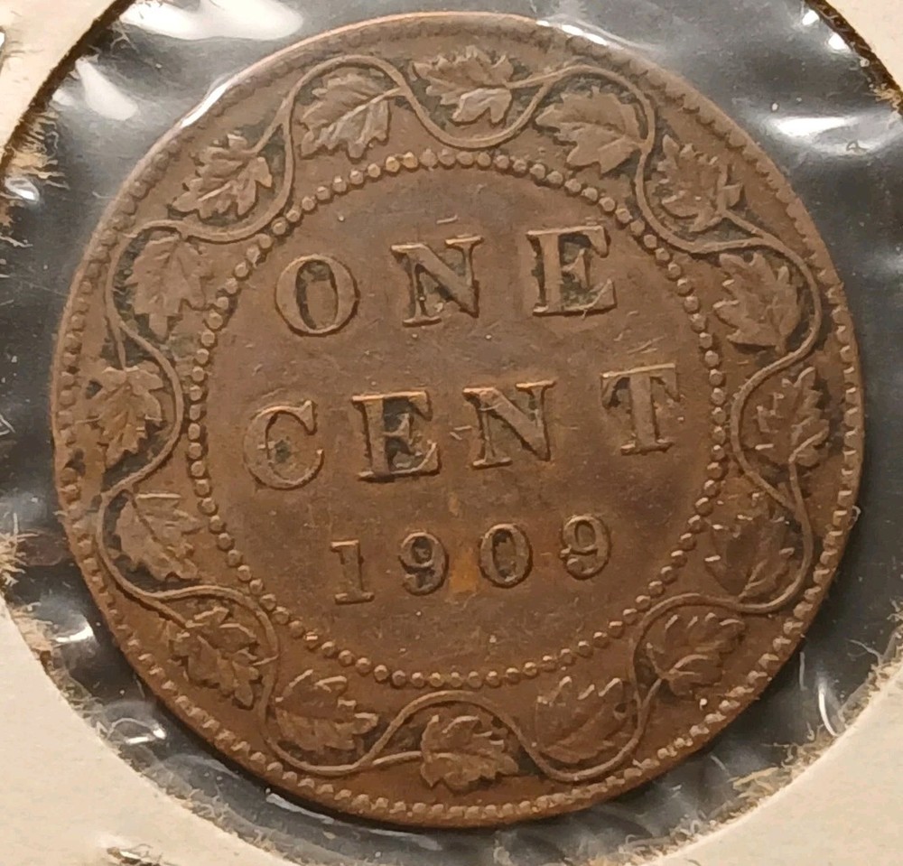 1909 Canada Edward VII Large Cent #5